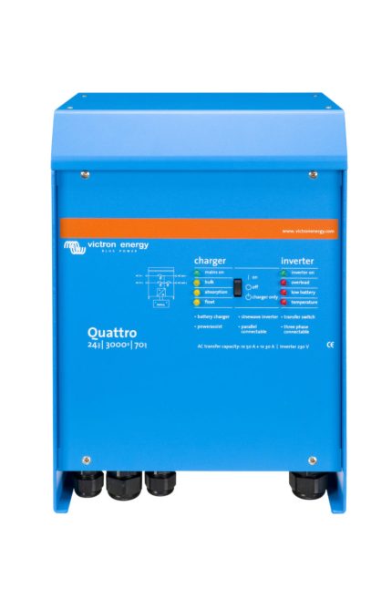 Victron Quattro 24/3000/70-50/50