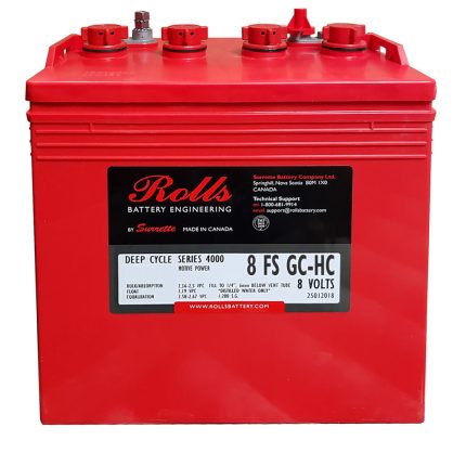 Μπαταρία Rolls DEEP CYCLE BATTERIES 8 FS GC HC / 8-FS-180