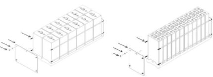 Βάση – Ράφι στήριξης για μπαταρία SunLight 2V SOPzV 3 RES 425