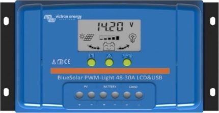 Victron BlueSolar PWM-LCD&USB 48V-10A