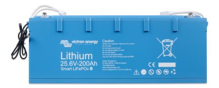 Victron Lithium LiFePO4 battery 25,6V/200Ah - Smart-a