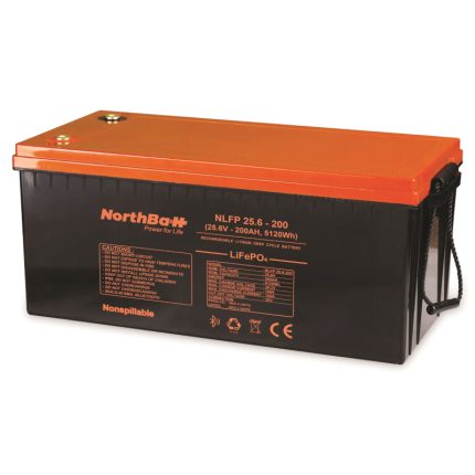 Μπαταρία Λιθίου Northbatt NLFP 25.6V 200Ah LiFePO4