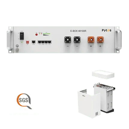 Μπαταρία Λιθίου PYTES E-Box 48100R-TE+ /  51.2V 5.12kWh
