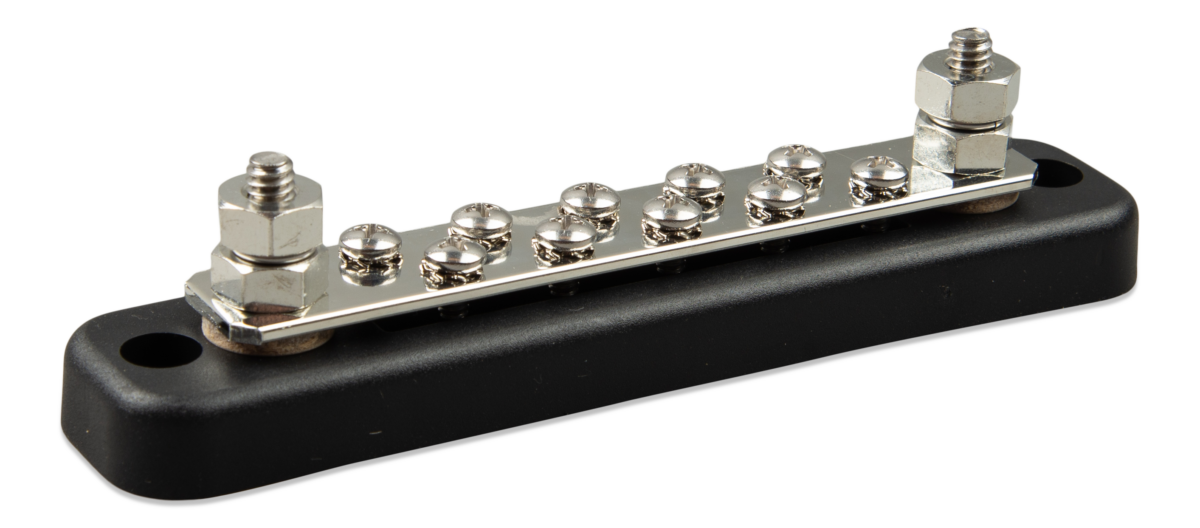 Victron Busbar 250A 2P with 6 screws+cover