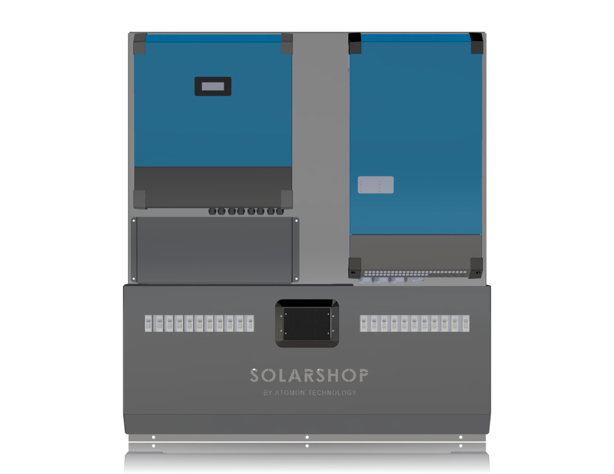 Plug & Play Φωτοβολταϊκό 48V 10000Wp – 10000VA – 30,72kWh