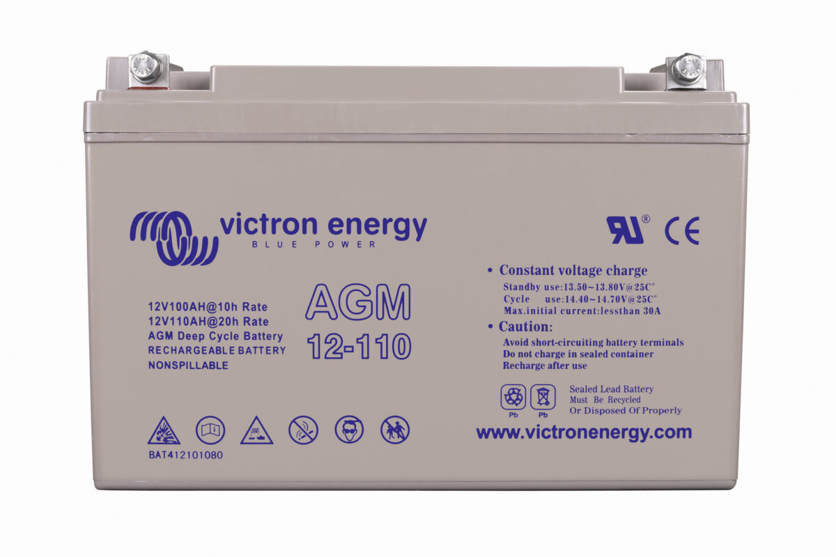 Μπαταρία VICTRON AGM Deep Cycle Batt. (M8) 12V/110Ah